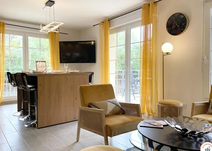 Double Terrasses - 50m - Parking Apartment Benerville-sur-Mer